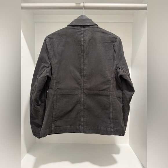 NEW J. Crew Utility chore jacket in black brushed chino CN062 $198 size 4 - Picture 5 of 10